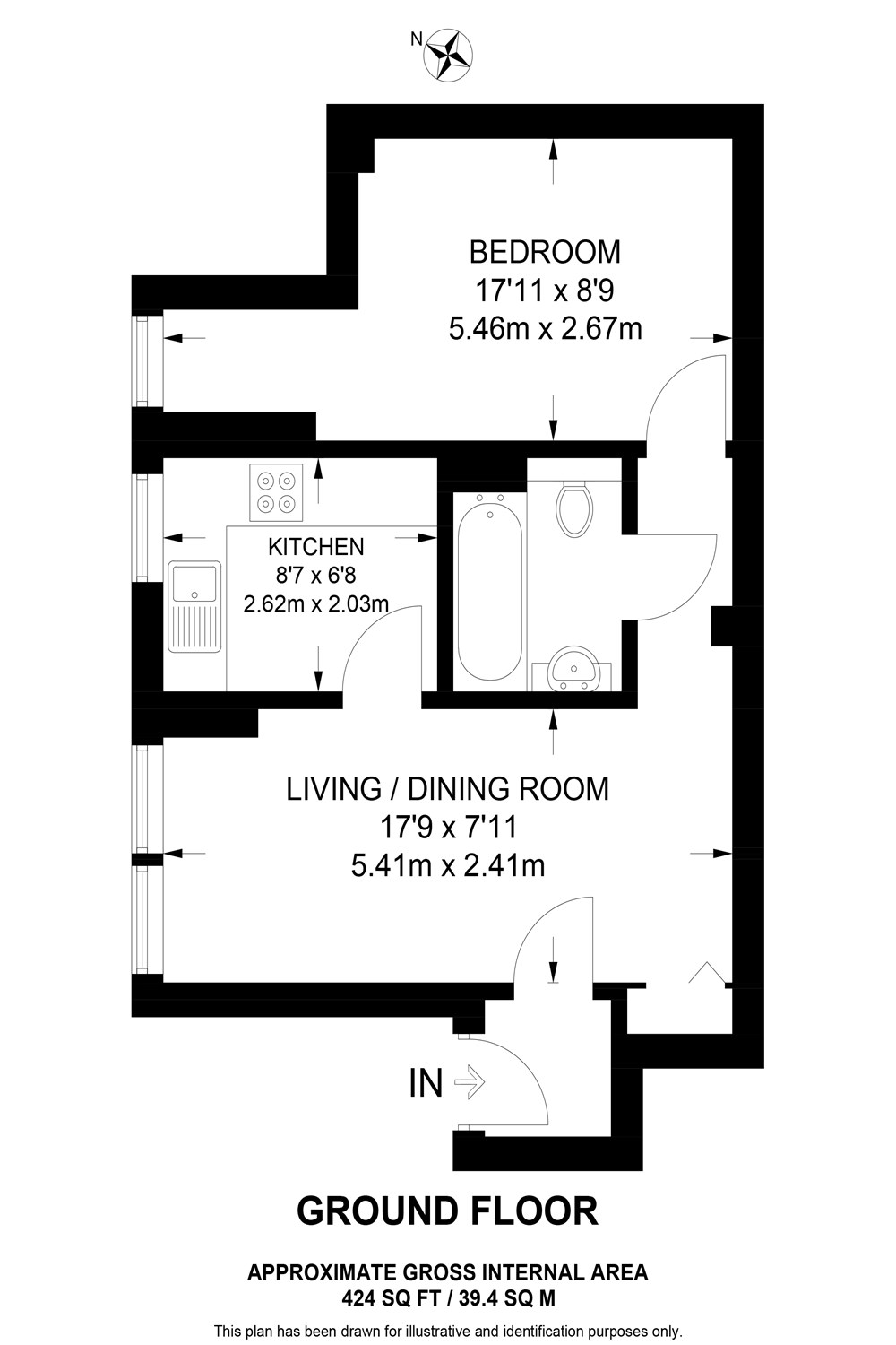 12, Barkham Mews, Queens Road, Reading floorplan