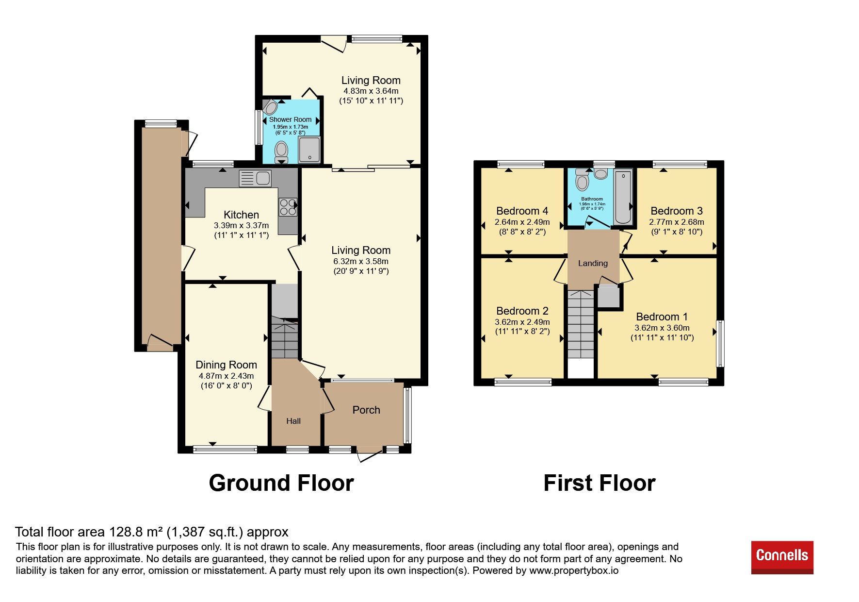 38, Pear Tree Close, Christchurch floorplan