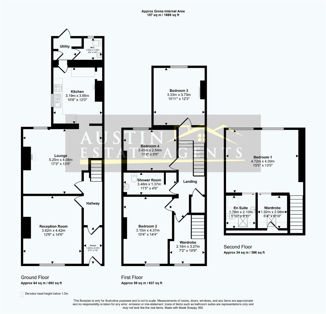 71, Grove Road, Portland floorplan