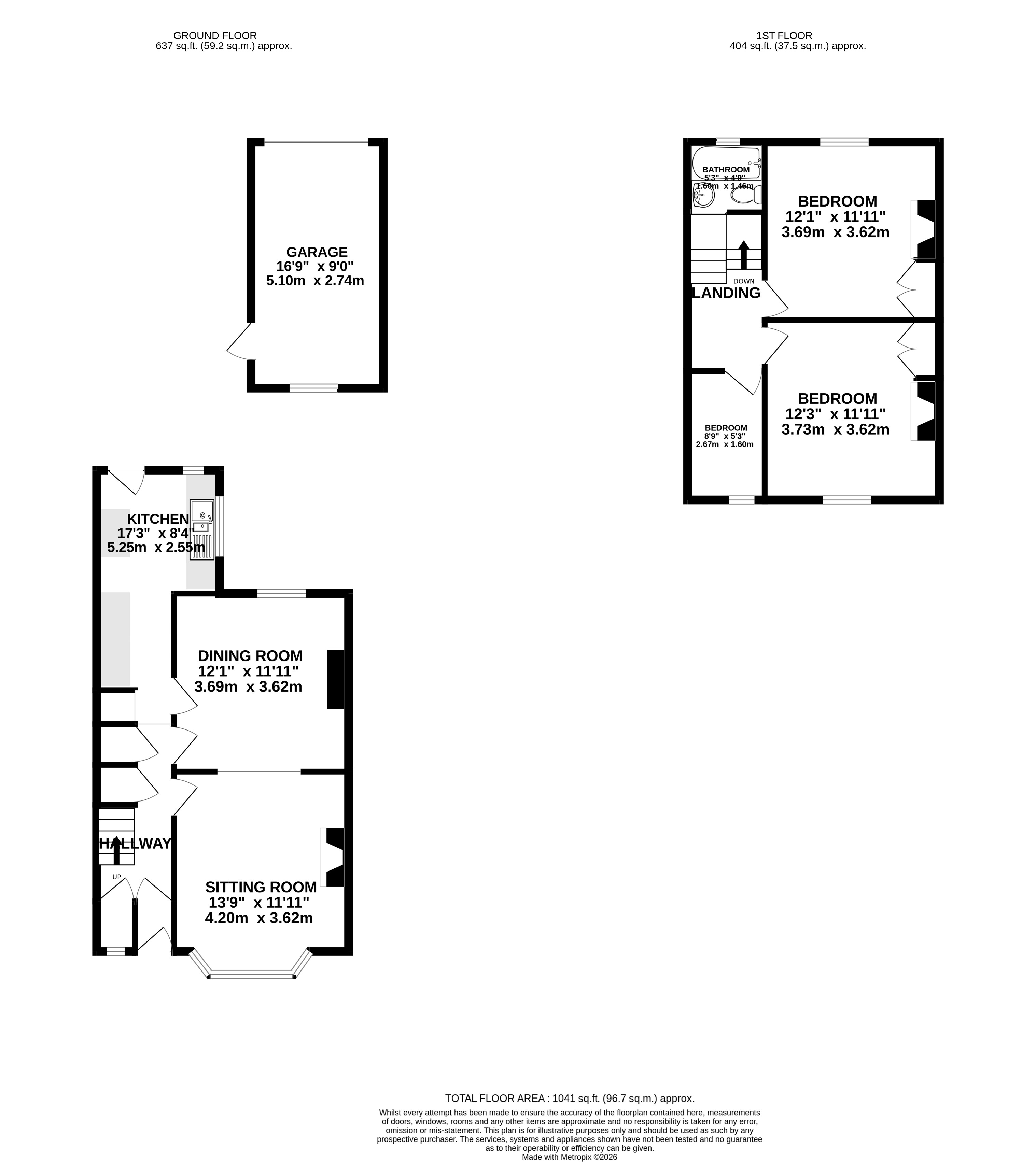 North Road, Cornwall floorplan