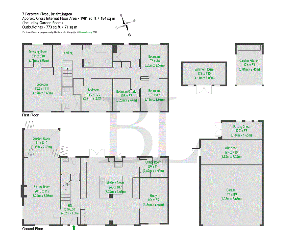 7, Pertwee Close, Brightlingsea floorplan