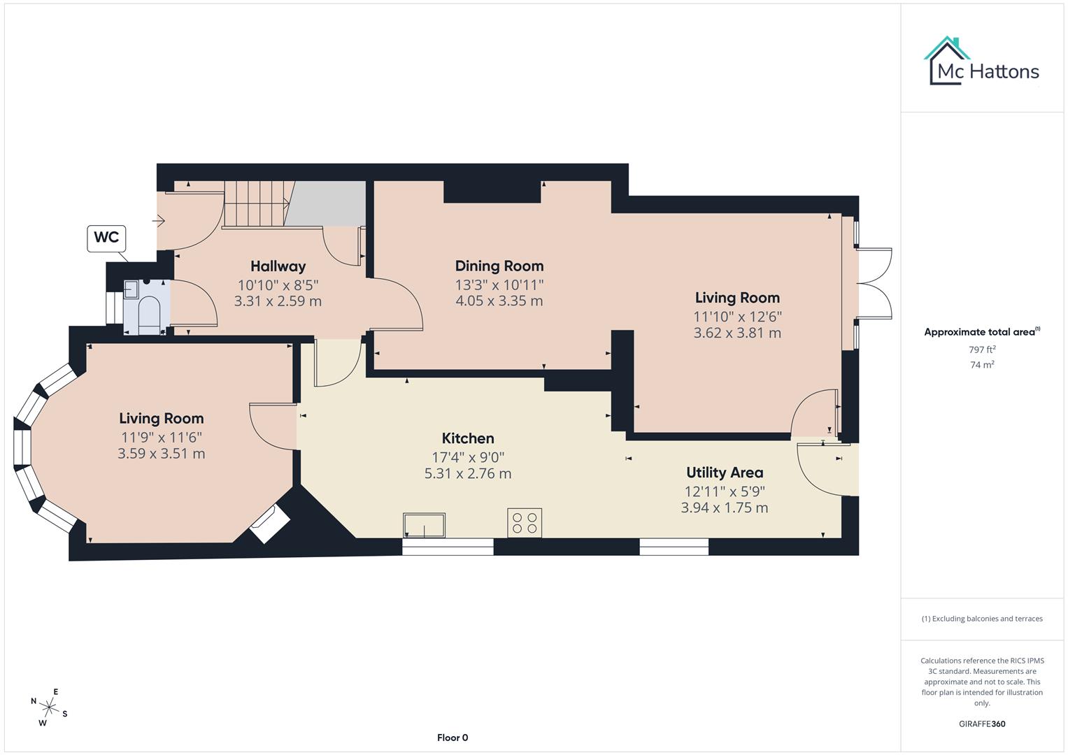 18, Severn Road, Porthcawl floorplan