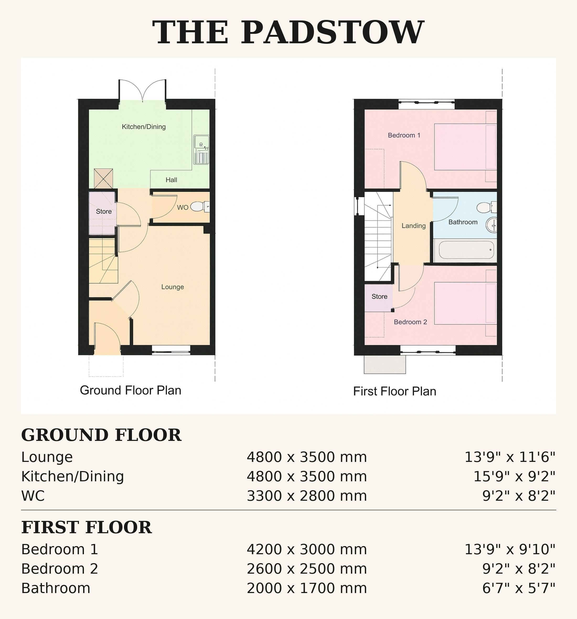 30 Westland Wallace Way, Hucknall floorplan