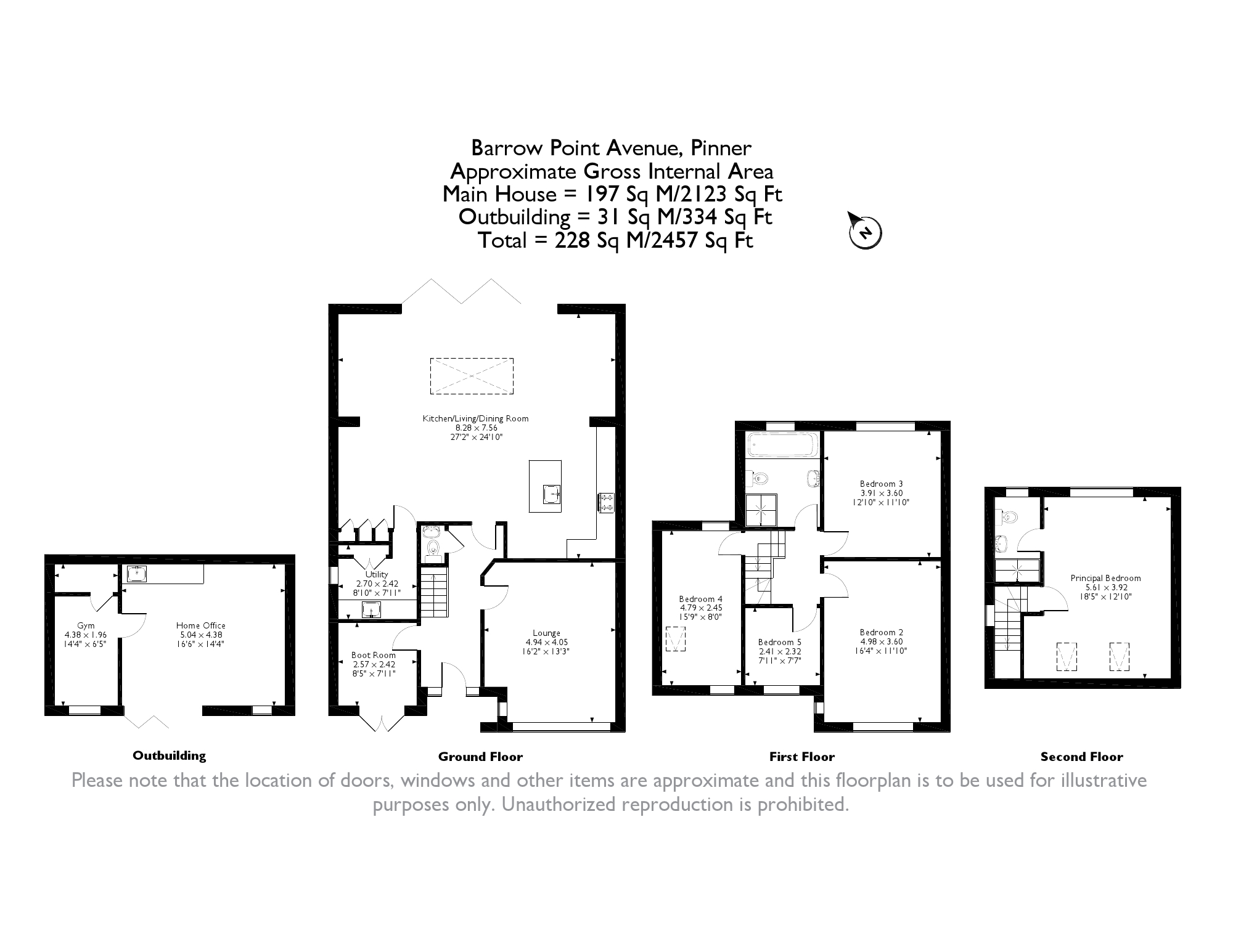 5 bed semidetached house for sale in Barrow Point Avenue, Pinner