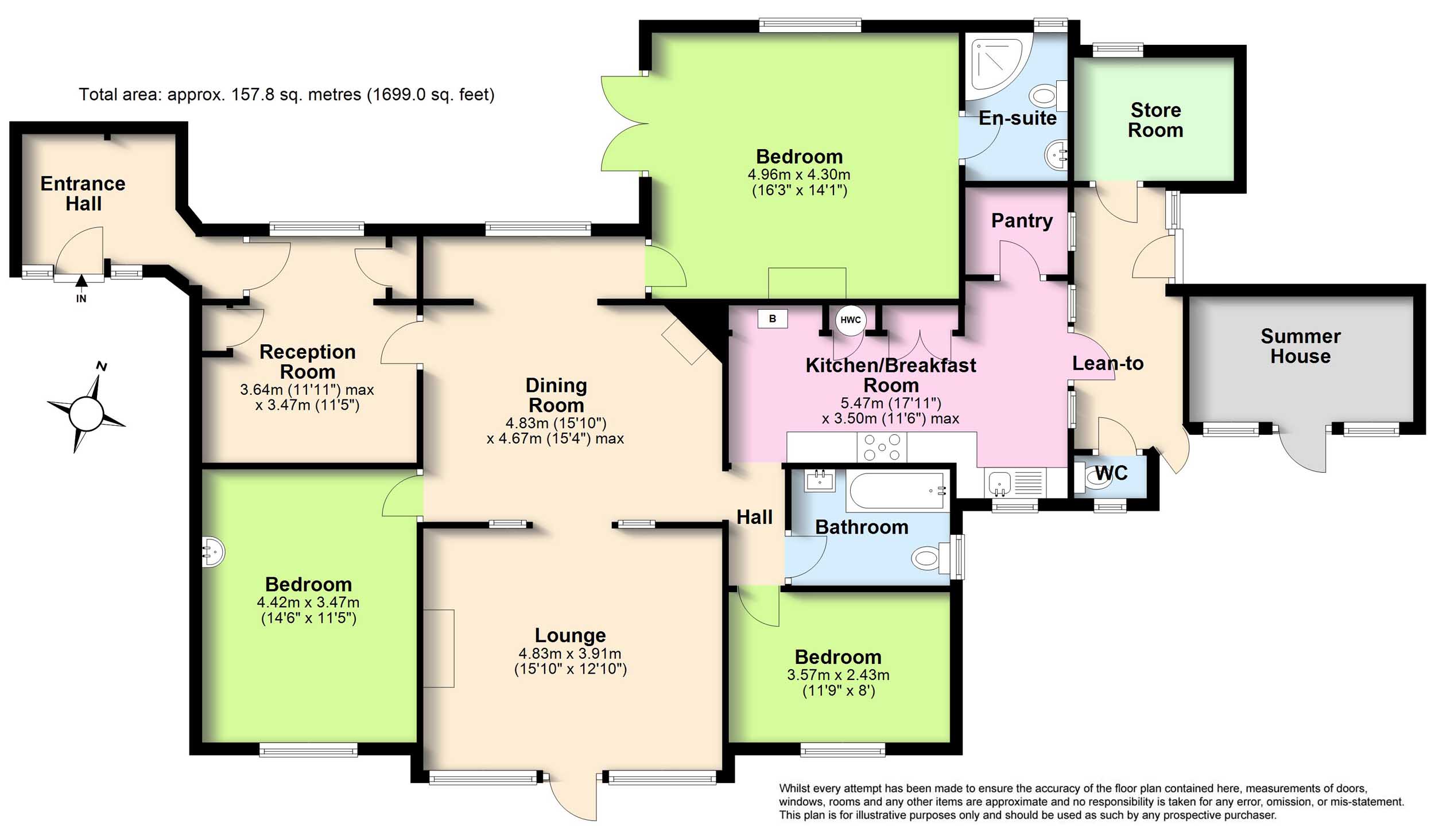 7, Ferring Close, Worthing floorplan