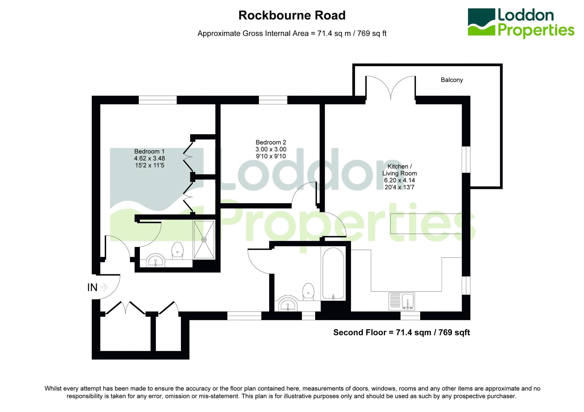 24, Rockbourne Road, Hook floorplan