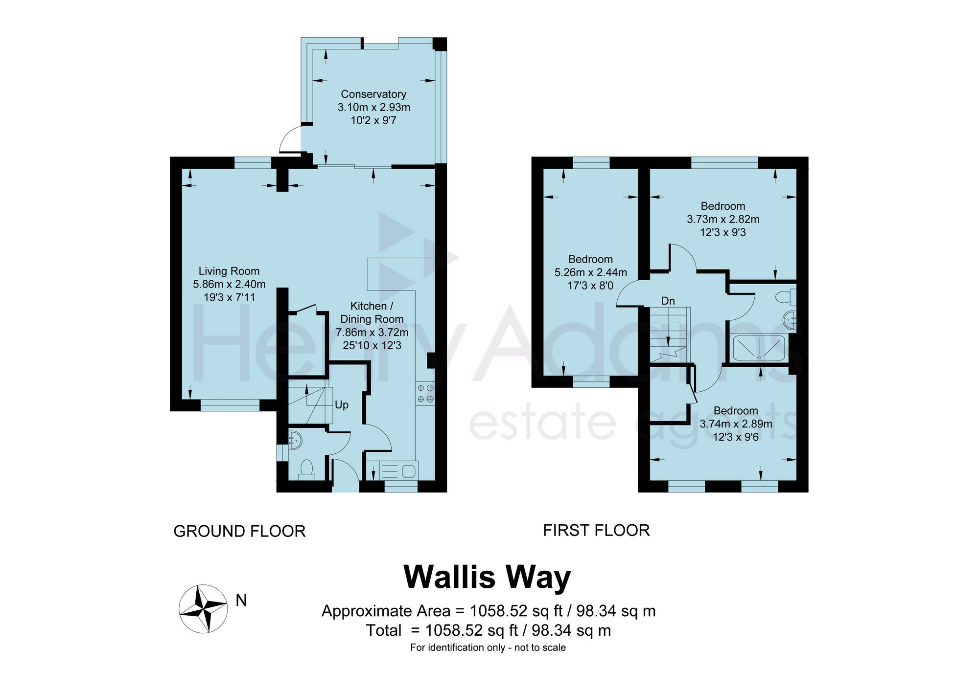 3 Wallis Way, Burgess Hill floorplan