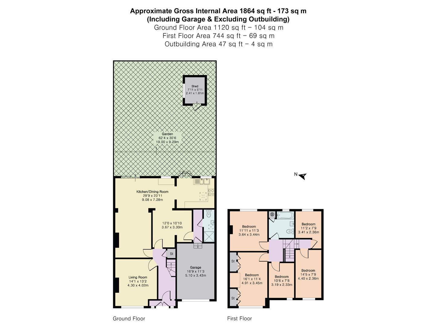 66, Nathans Road, WEMBLEY floorplan