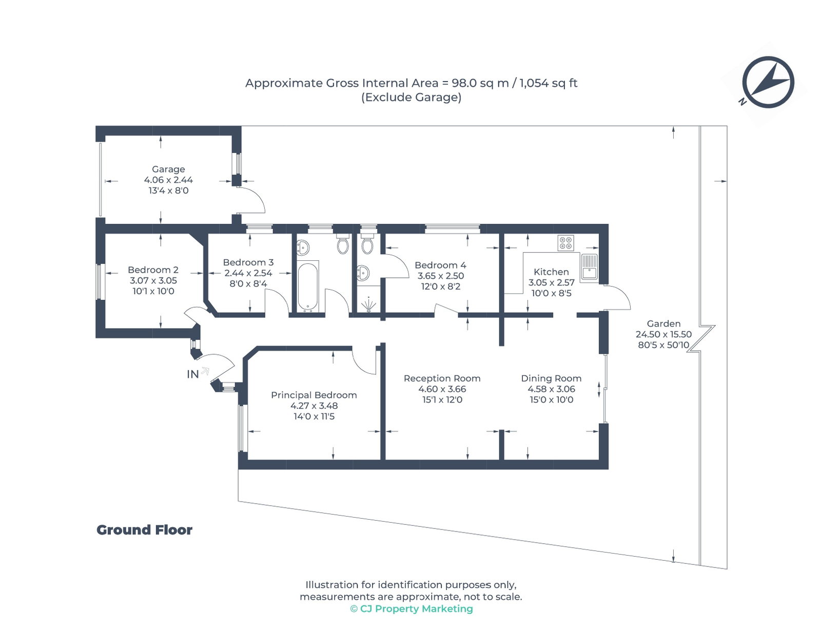 32, Downs Avenue, Pinner floorplan