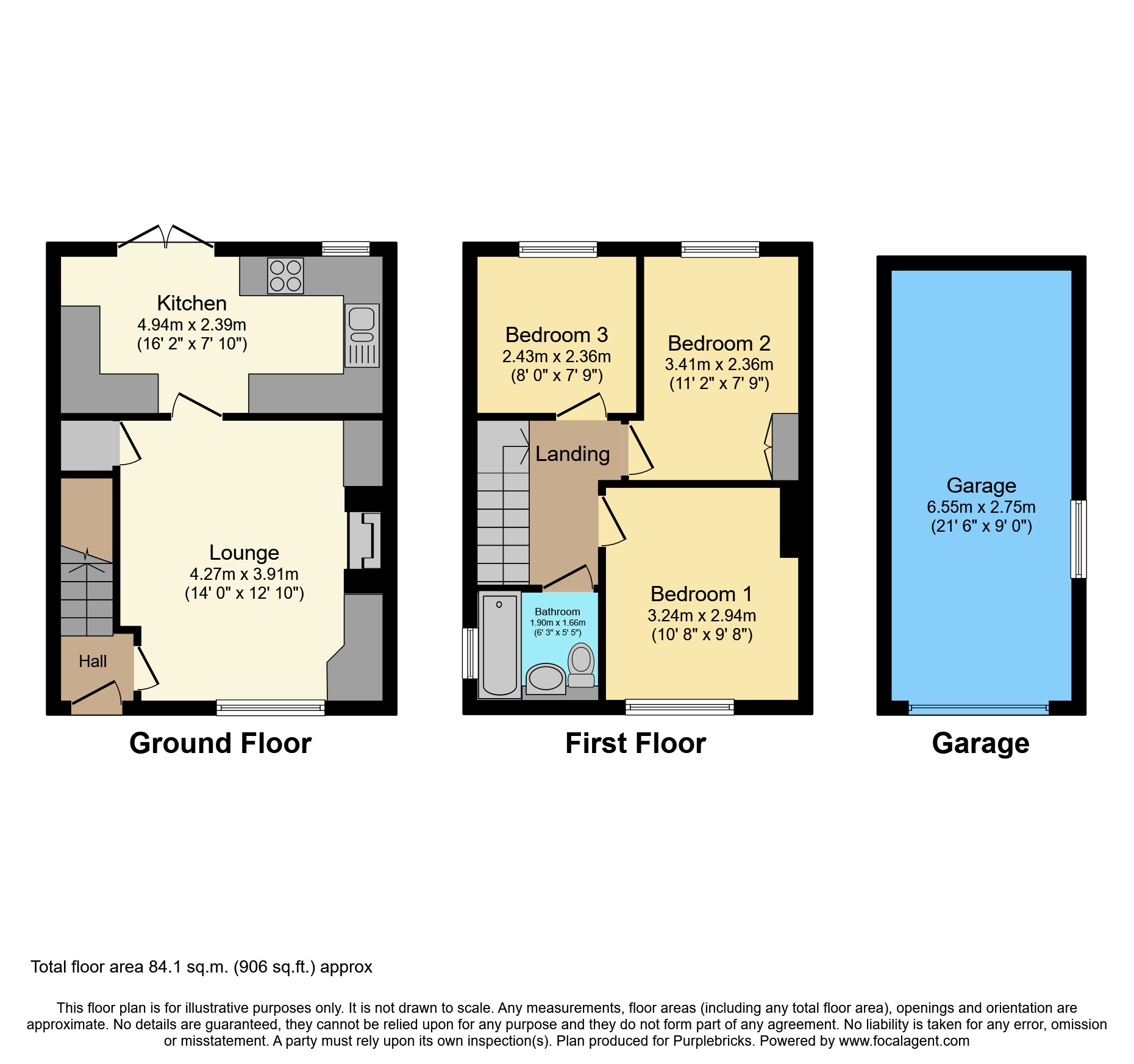 Beaumont Place, Lancaster LA1, 3 bedroom semidetached house for sale