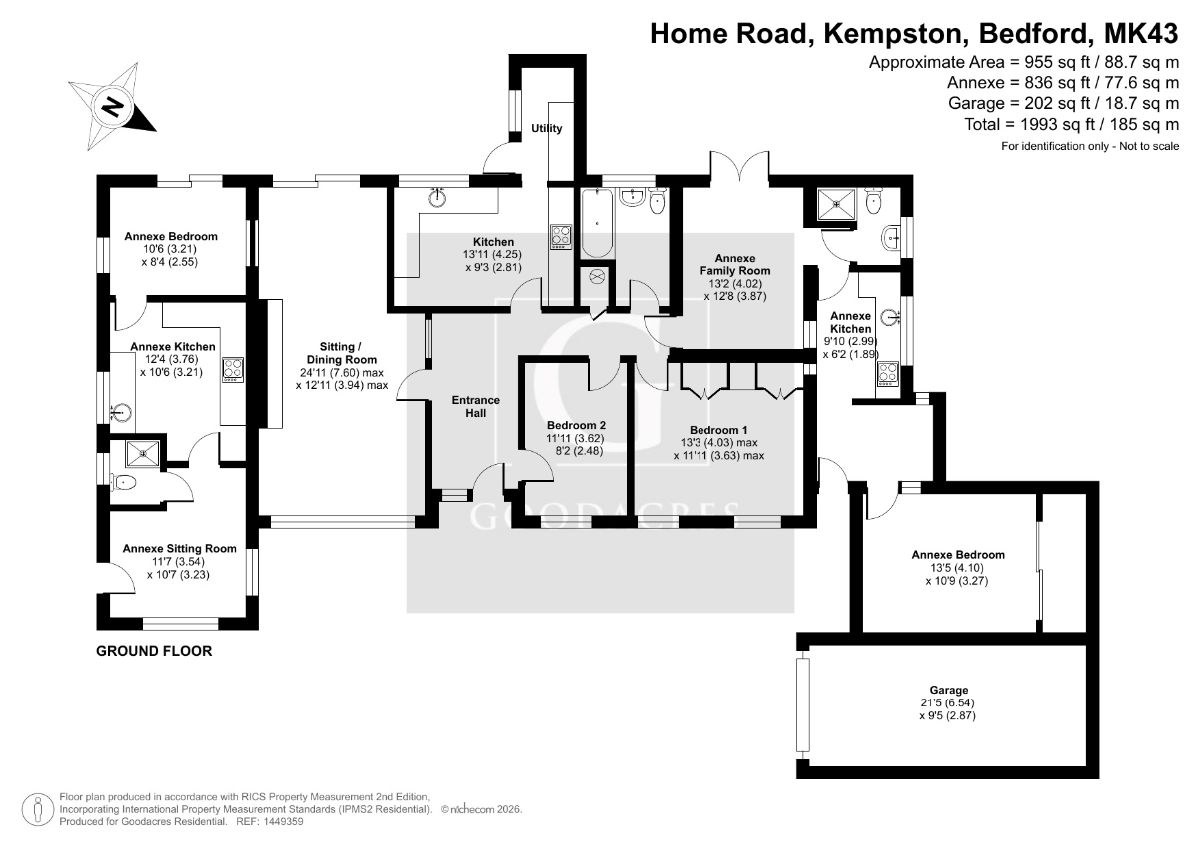 10 Home Road, Bedford floorplan