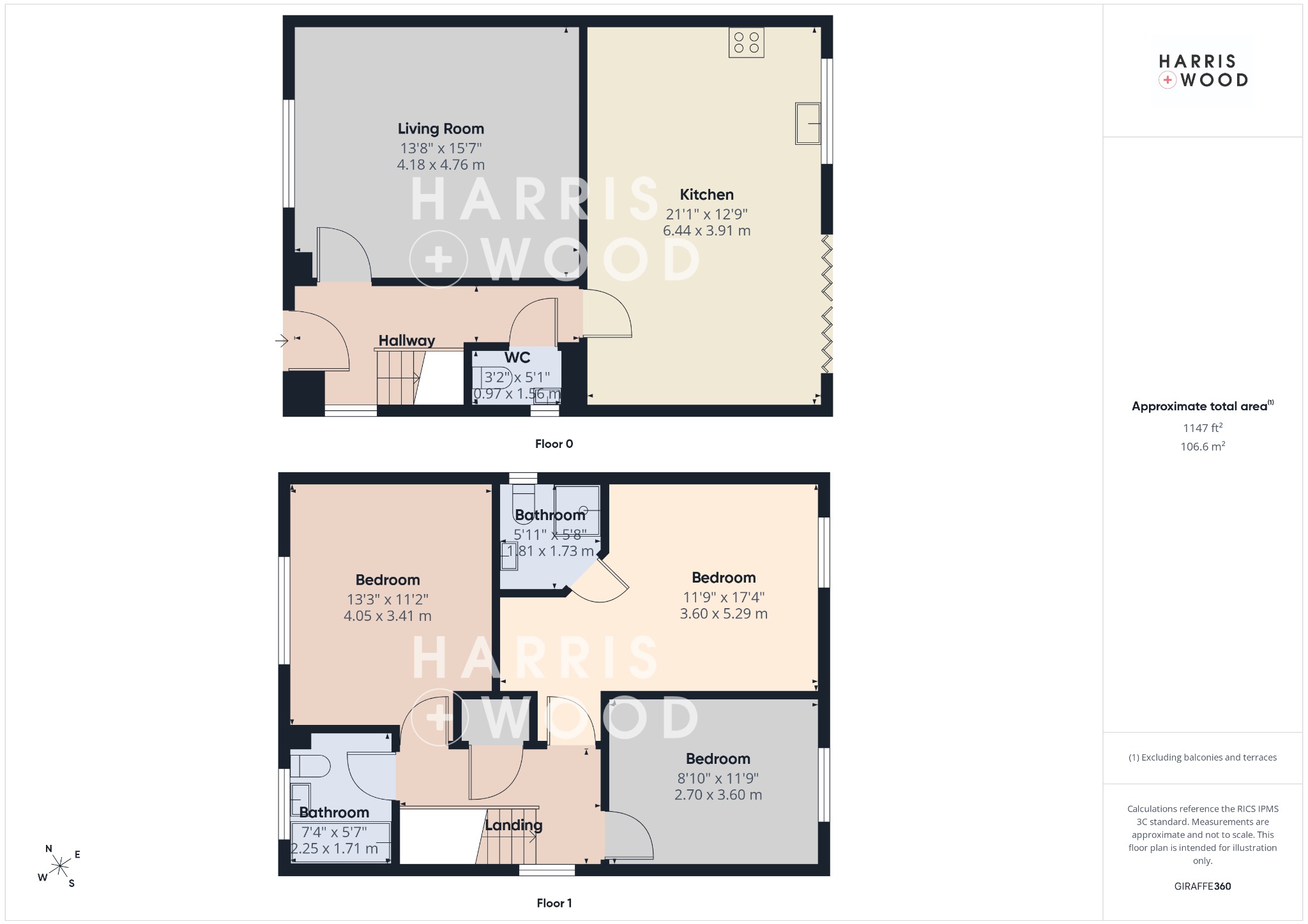 72 Cats Lane, Sudbury, Suffolk floorplan