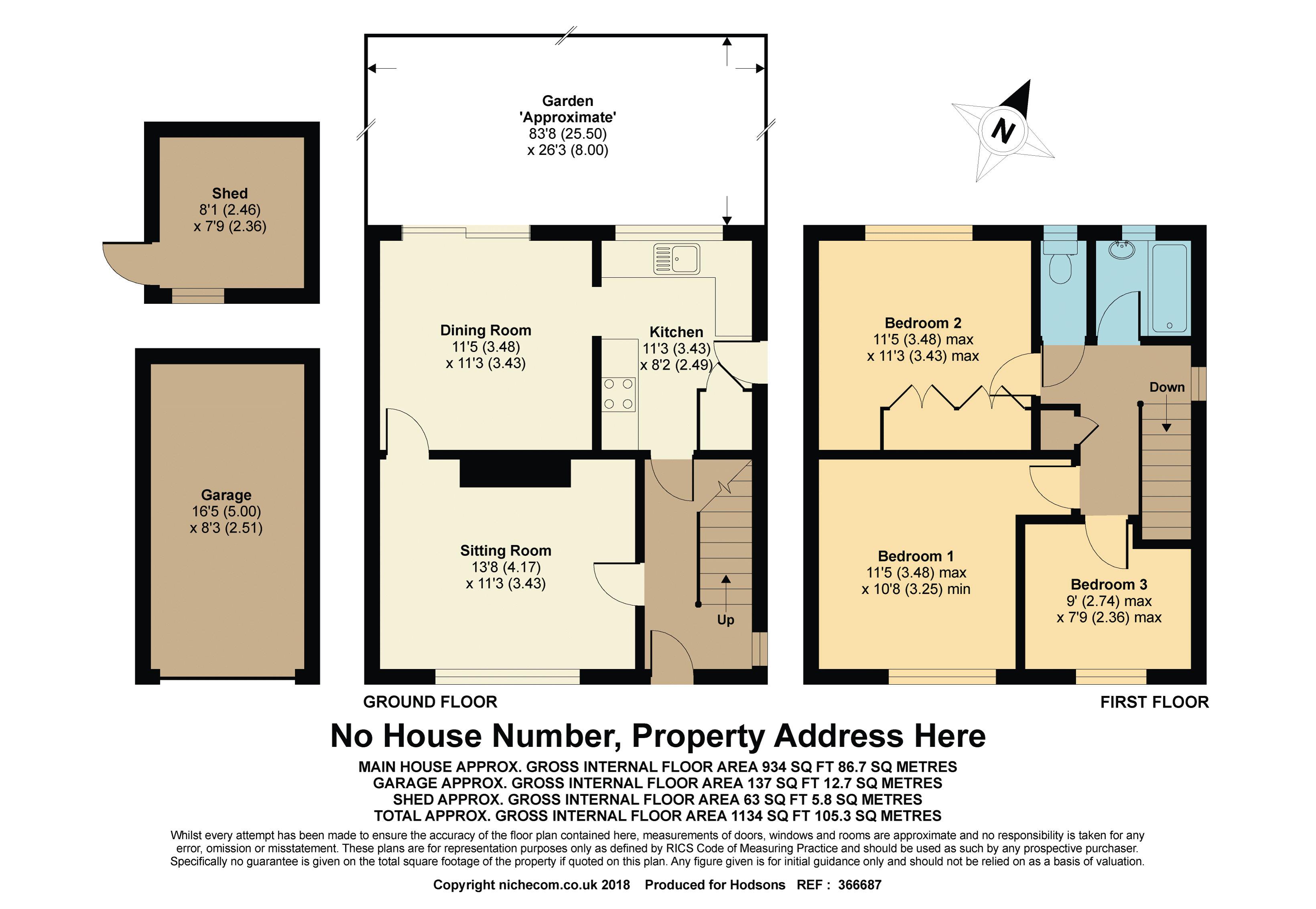 3 Bedrooms Semi-detached house for sale in Cockcroft Road, Didcot OX11