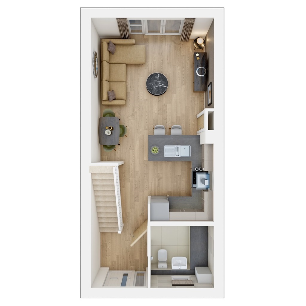The Beaford - Plot 82, Wyvern Place, Richard Avenue, Wivenhoe, Colchester floorplan