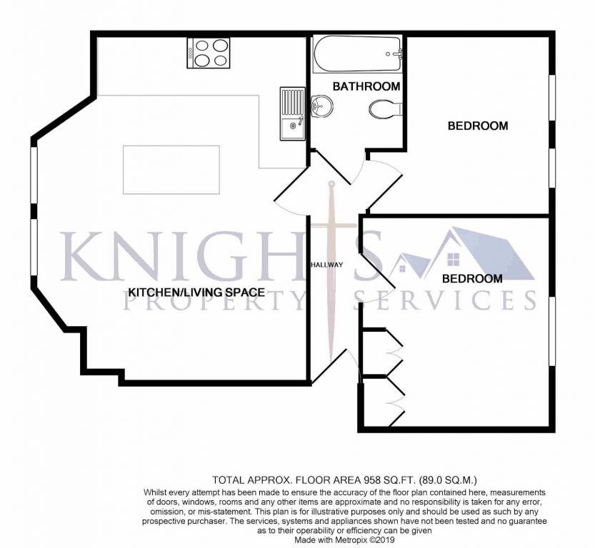 2 Bedrooms Flat to rent in Upper Park Road, Camberley GU15