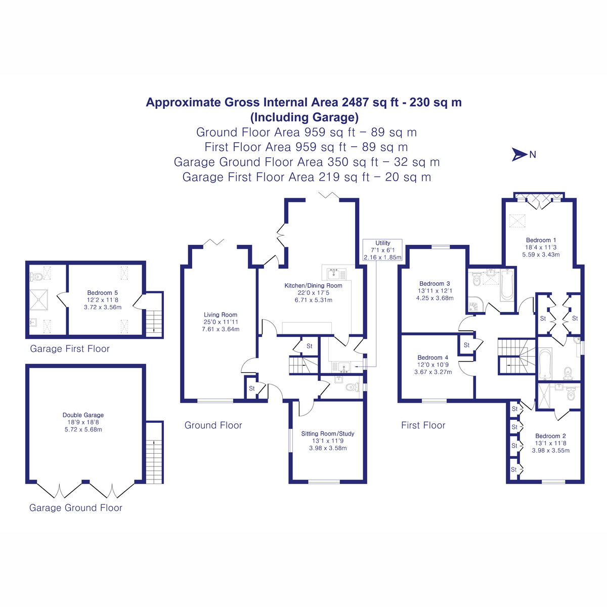 Flat Willowgate, 24a, Common Road, North Leigh floorplan
