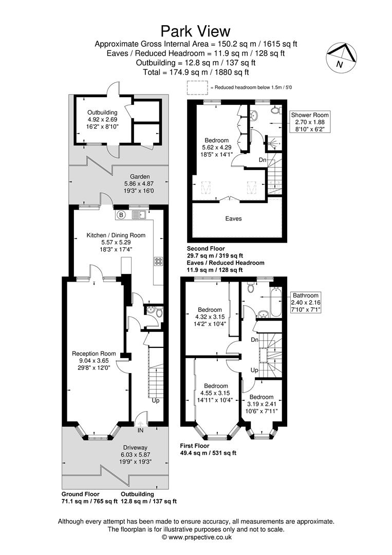 72, Park View, London floorplan