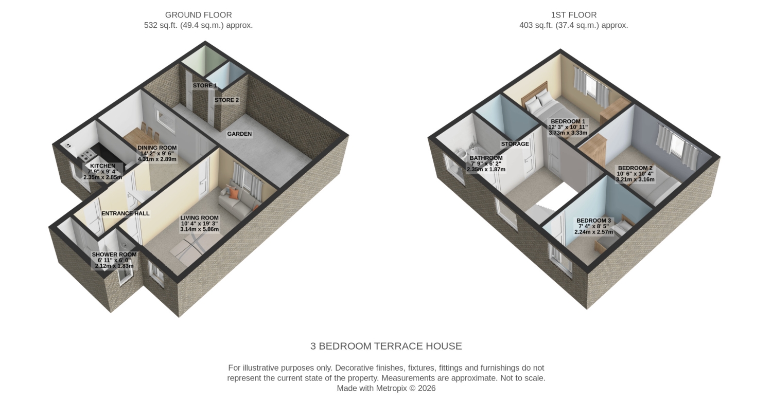 Blenheim Road, Northolt floorplan
