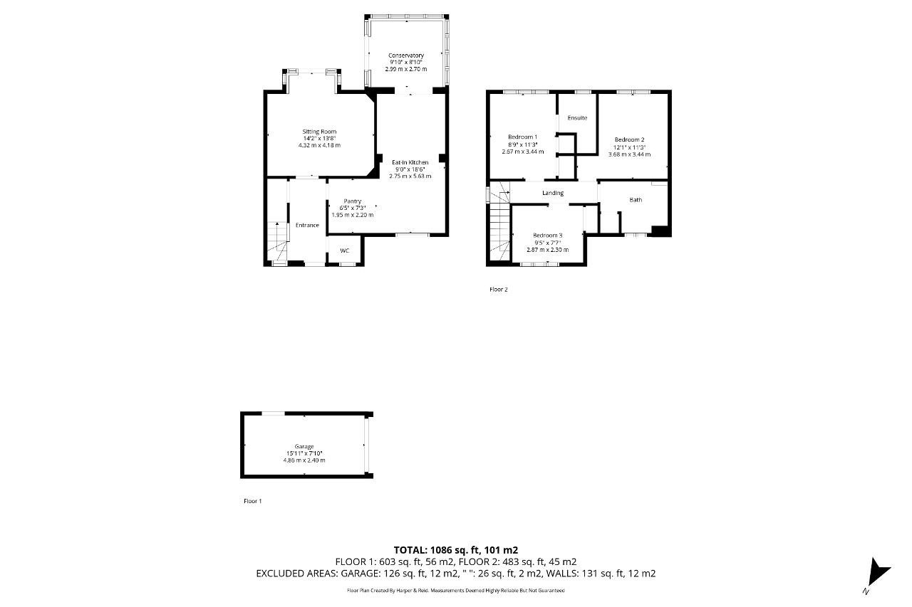 6, Tiverton Crescent, Milton Keynes floorplan