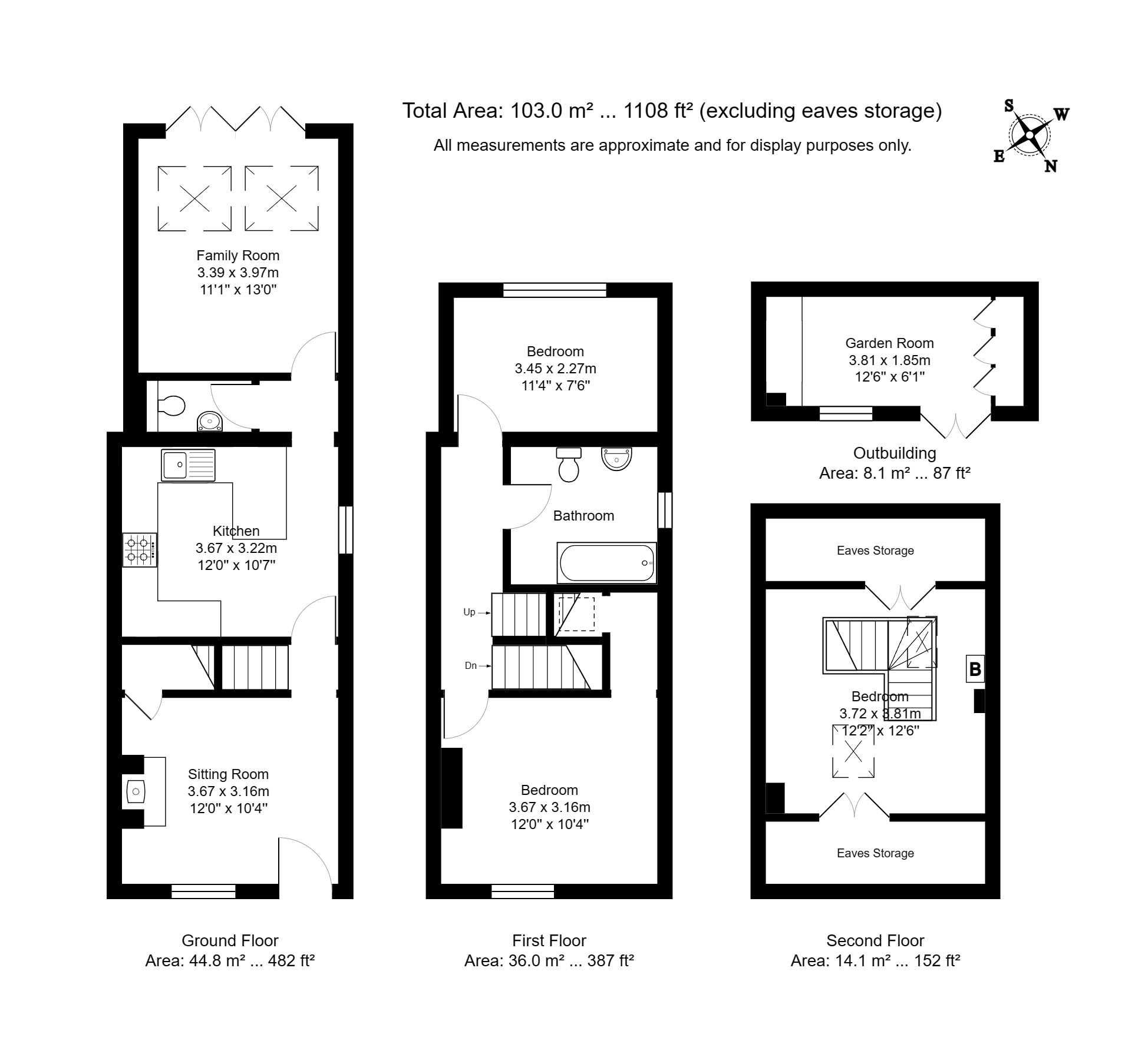 Stone Street, Tunbridge Wells, Kent TN1, 2 bedroom semidetached house