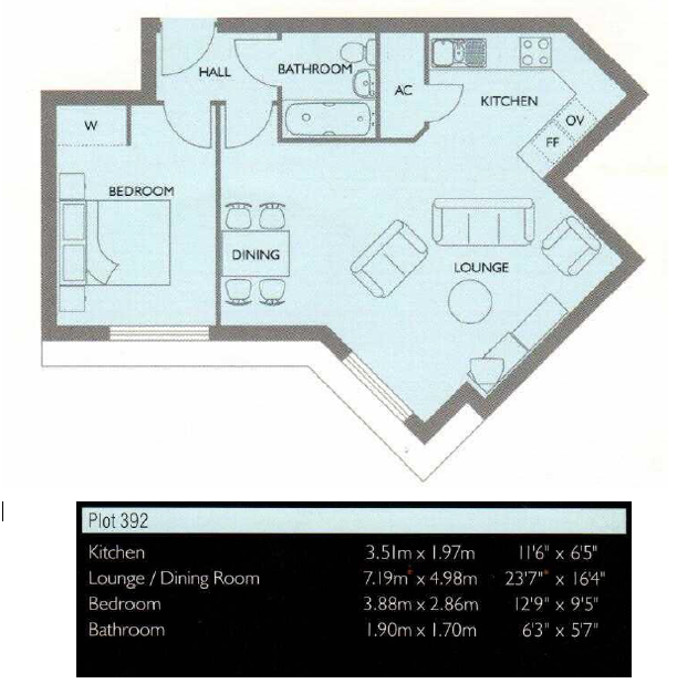 1 Bedrooms Flat to rent in Lynx Court, Wallis Square, Farnborough, Hampshire GU14