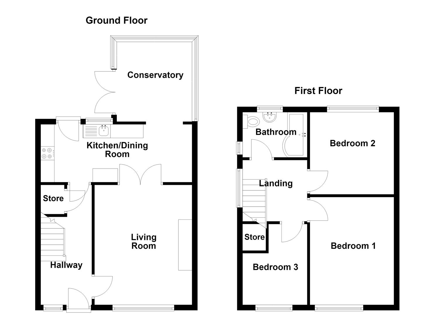 35, Sandbach Road, Rode Heath floorplan