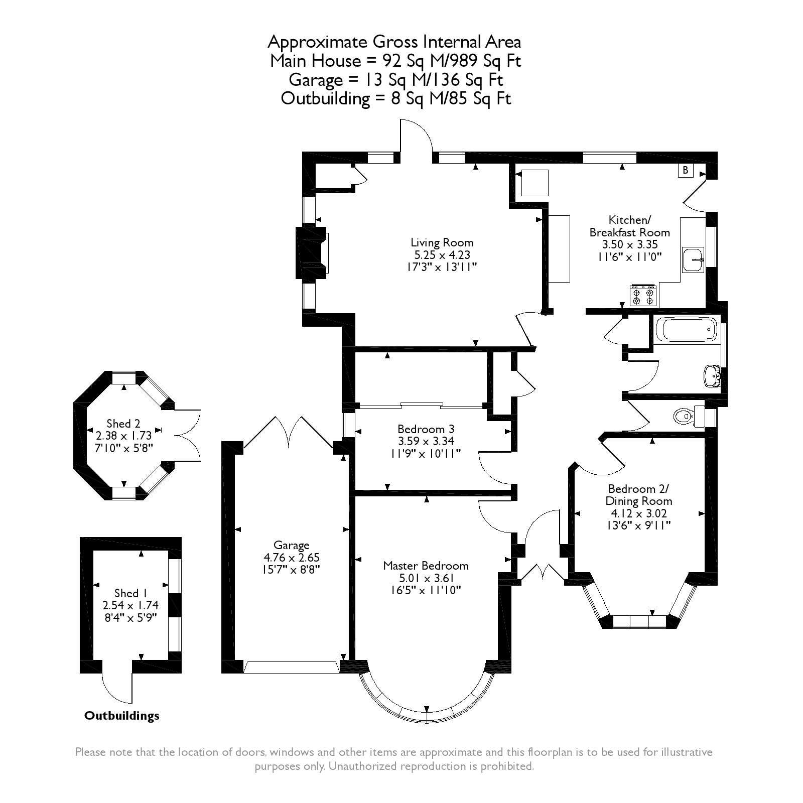 3 Bedrooms Detached bungalow for sale in Darby Crescent, Sunbury-On-Thames TW16