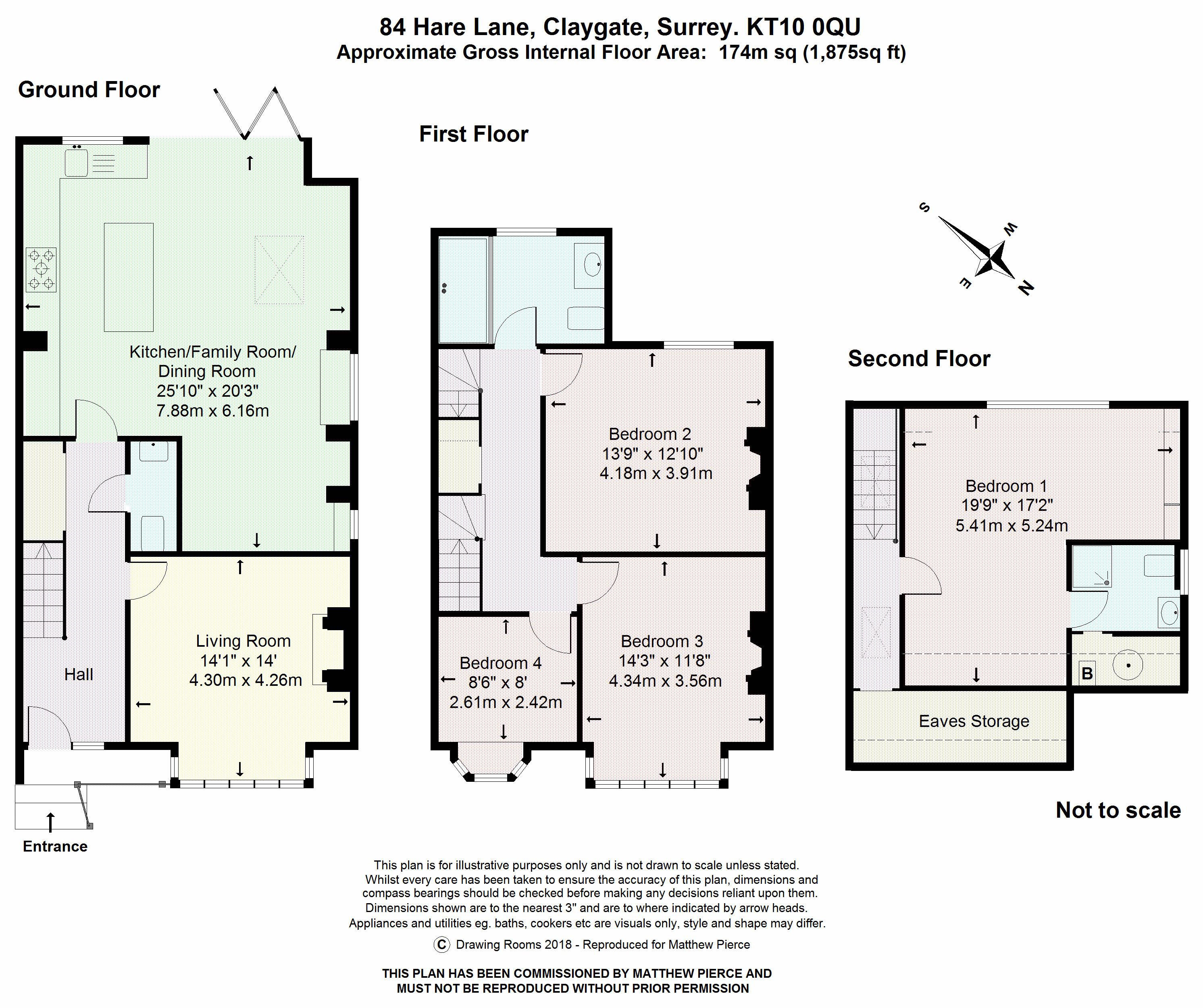 4 Bedrooms Semi-detached house for sale in Hare Lane, Claygate, Esher KT10