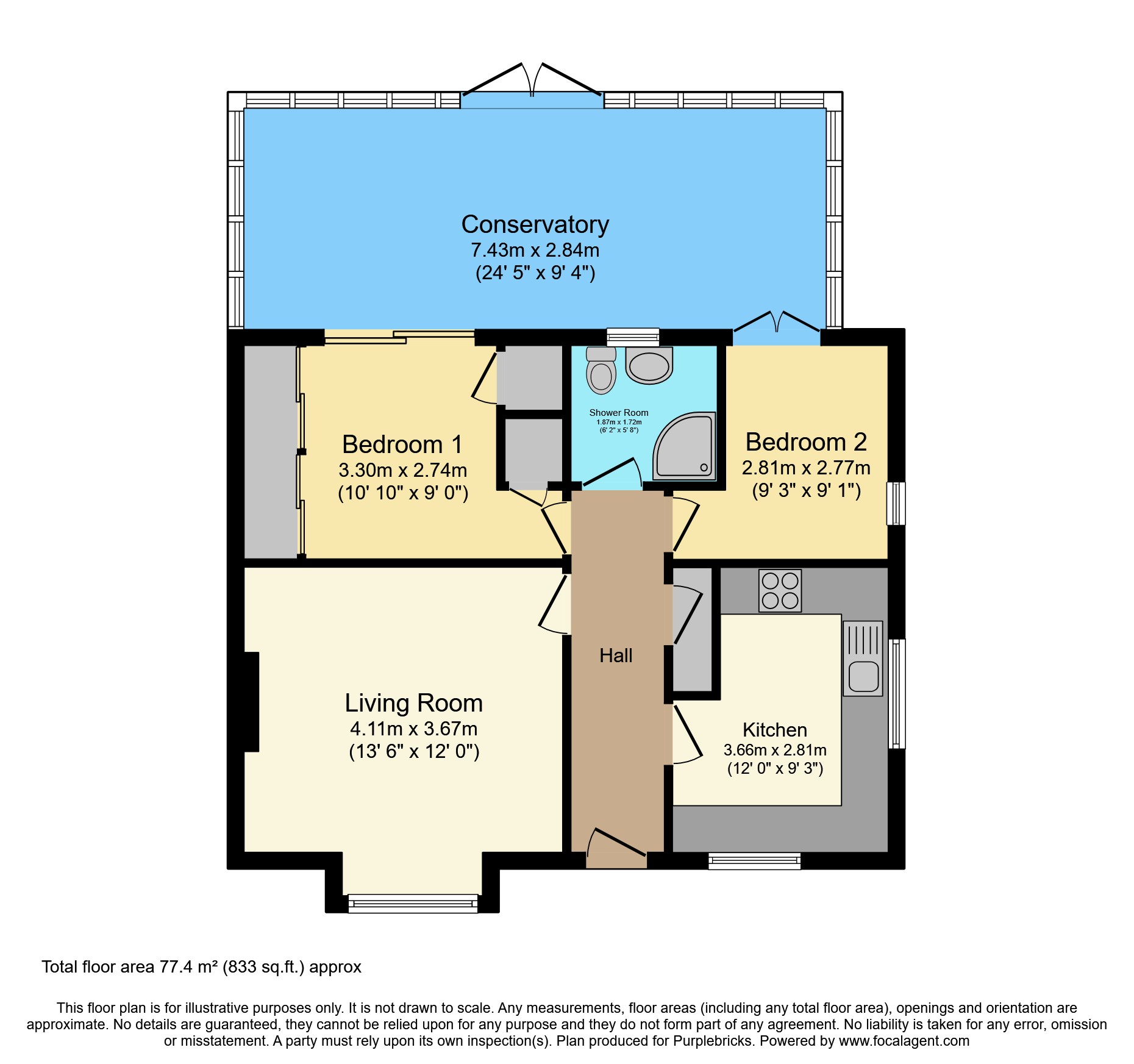 6, Forester Way, Hull floorplan