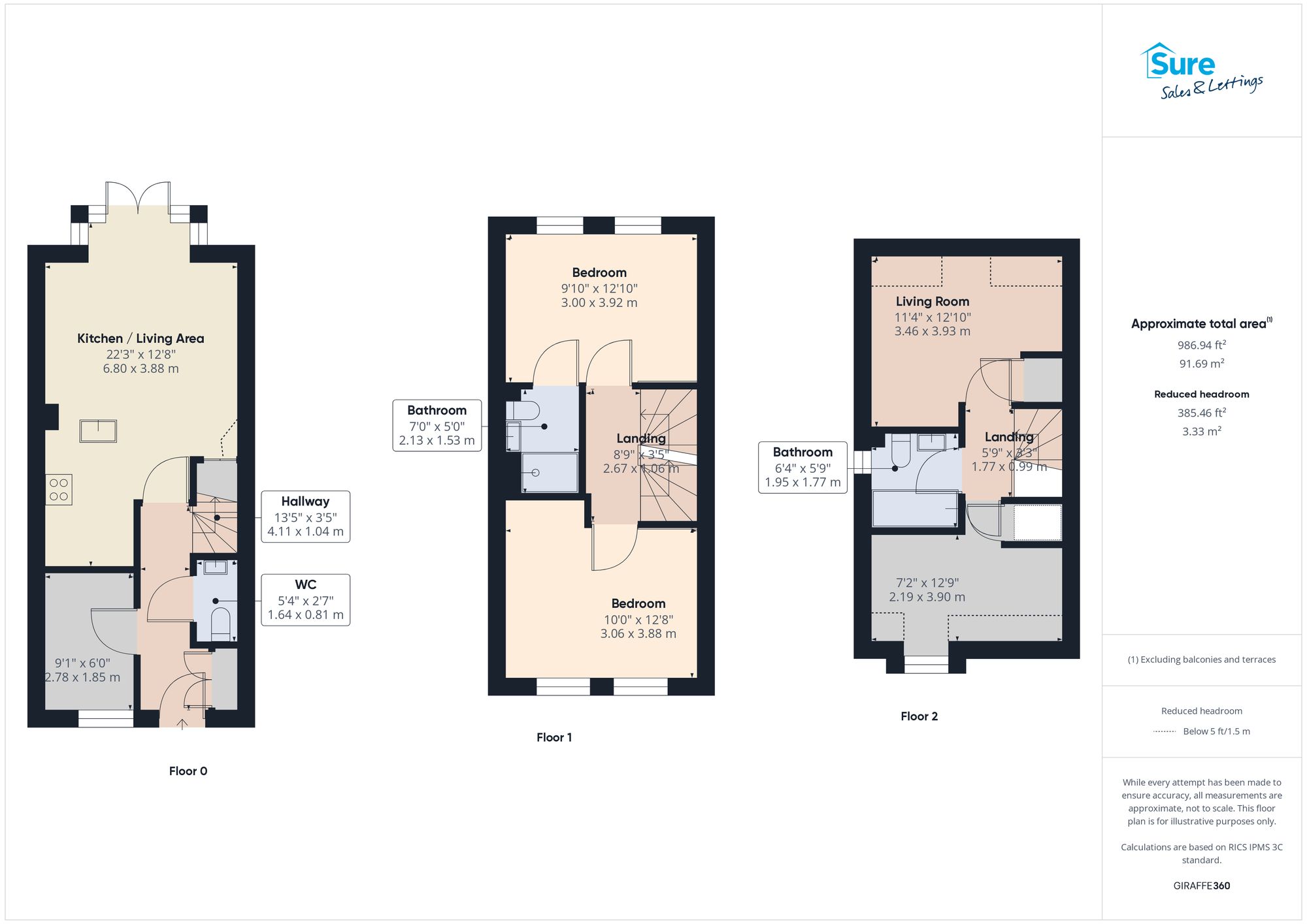 94 Hope Way, Swadlincote floorplan