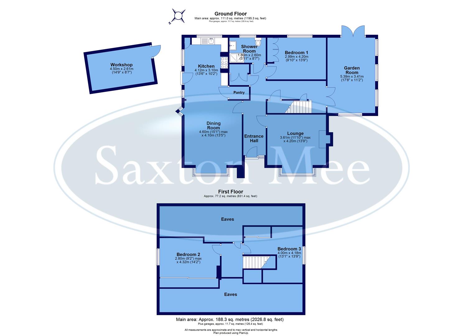 421, Whitley Lane, Sheffield floorplan