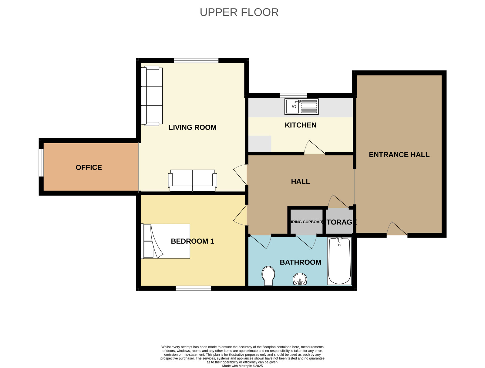 Flat 26,, Bellamy House, Braintree floorplan