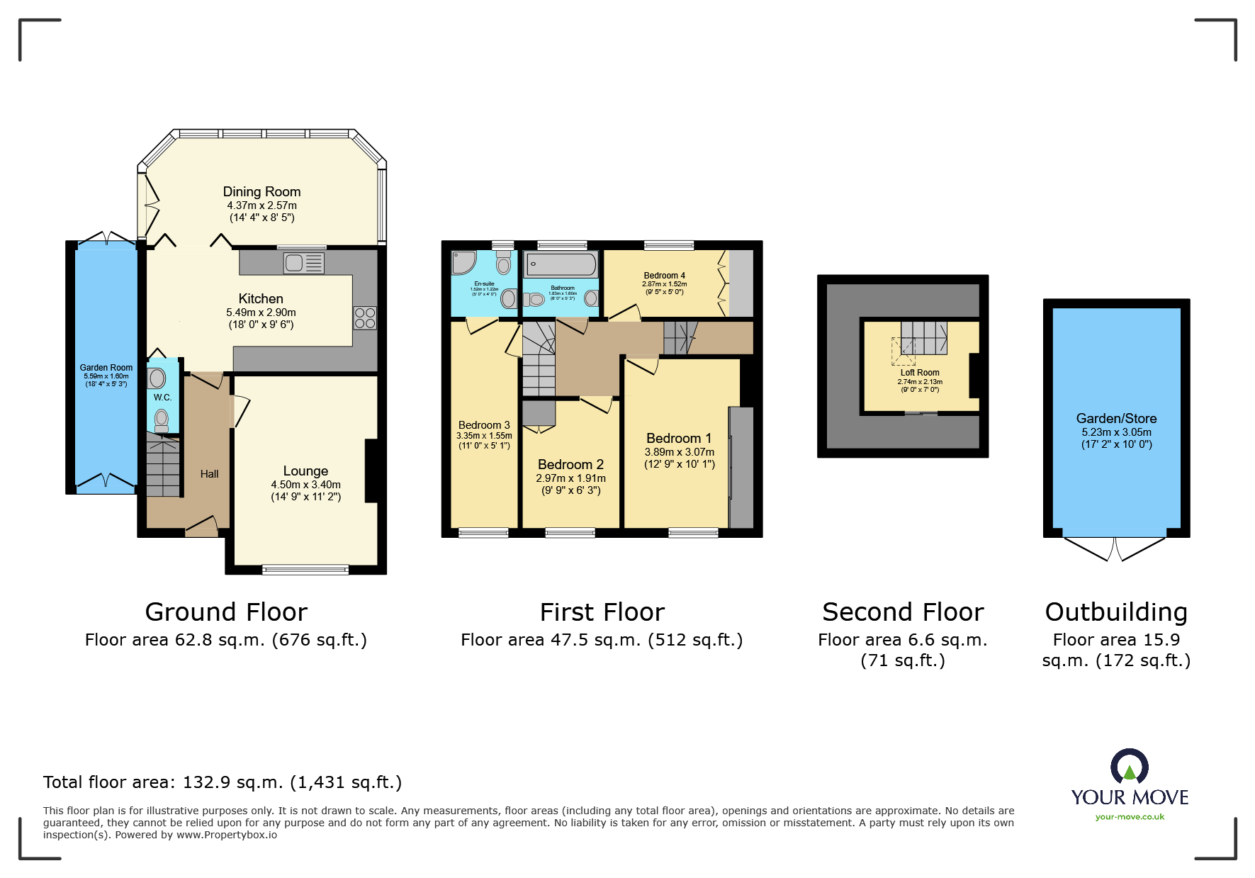9, Beech Drive, Bradford floorplan