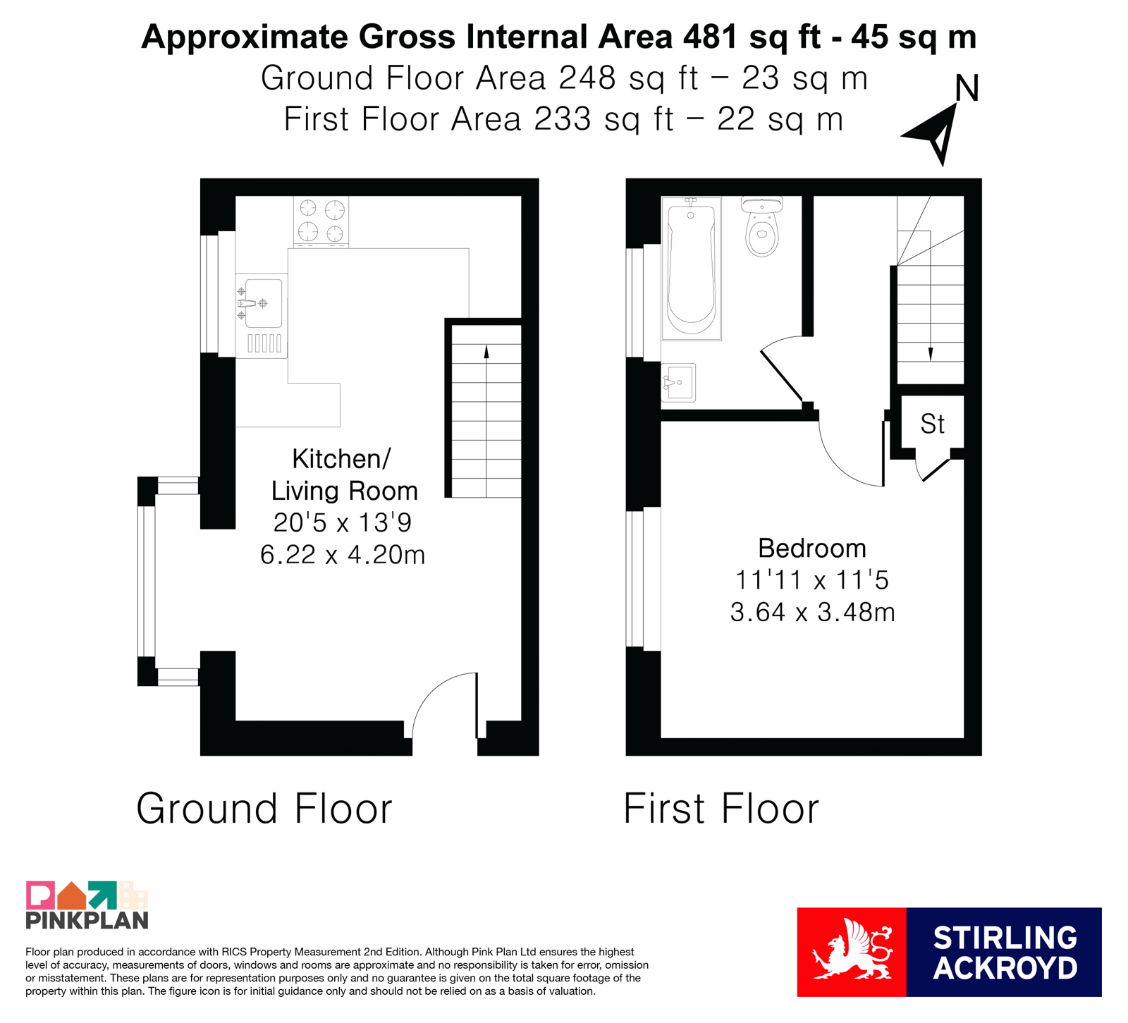 10, Nicholson Mews, Egham floorplan