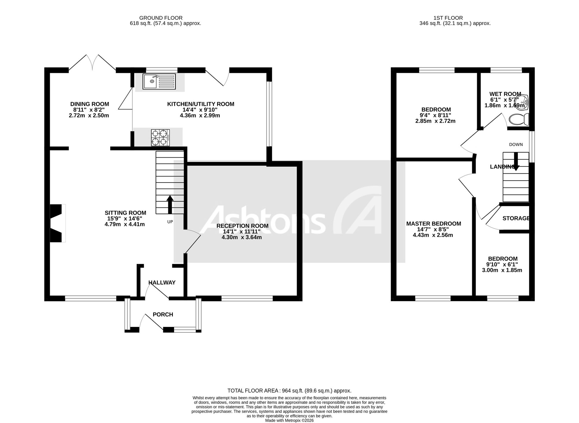 2 Goodleigh Place, St. Helens floorplan