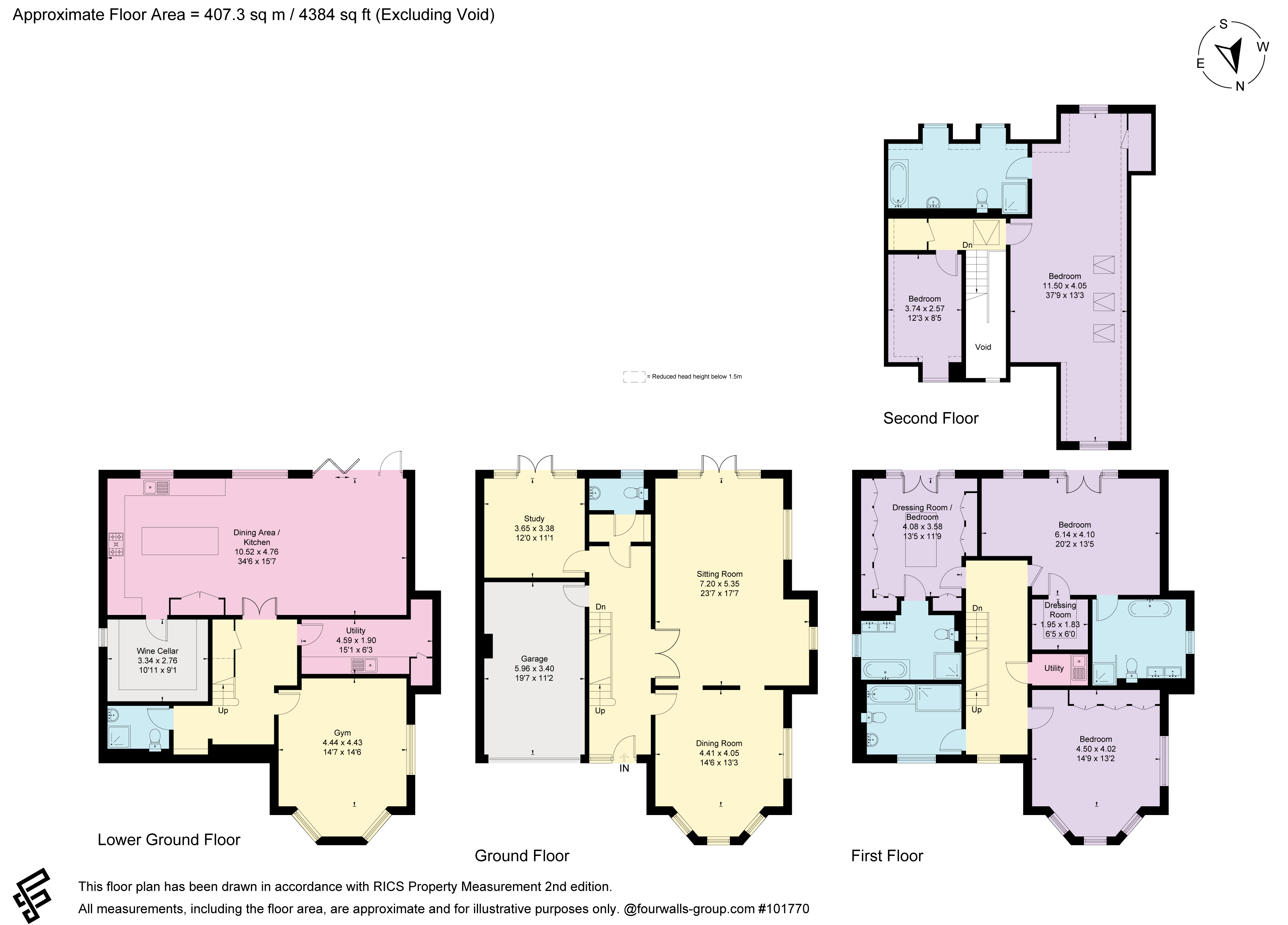 1, Windsor Grey Close, Ascot floorplan