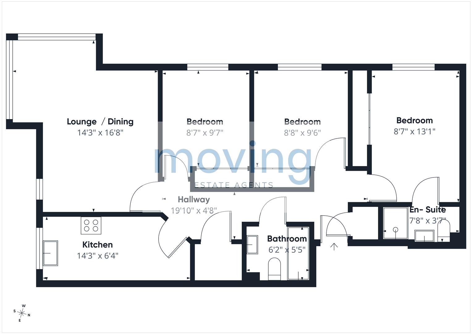 Flat 0/1, 2, John Neilson Avenue, Paisley floorplan