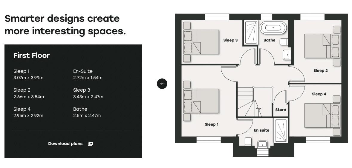 Plot 164 The Neem, Cammidge Way, Doncaster floorplan
