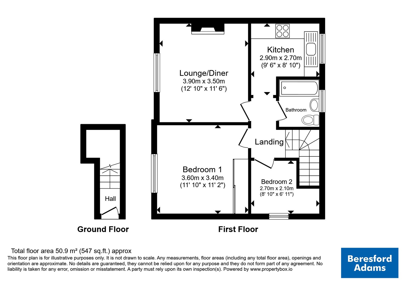 24, Chirk Close, Cheshire floorplan