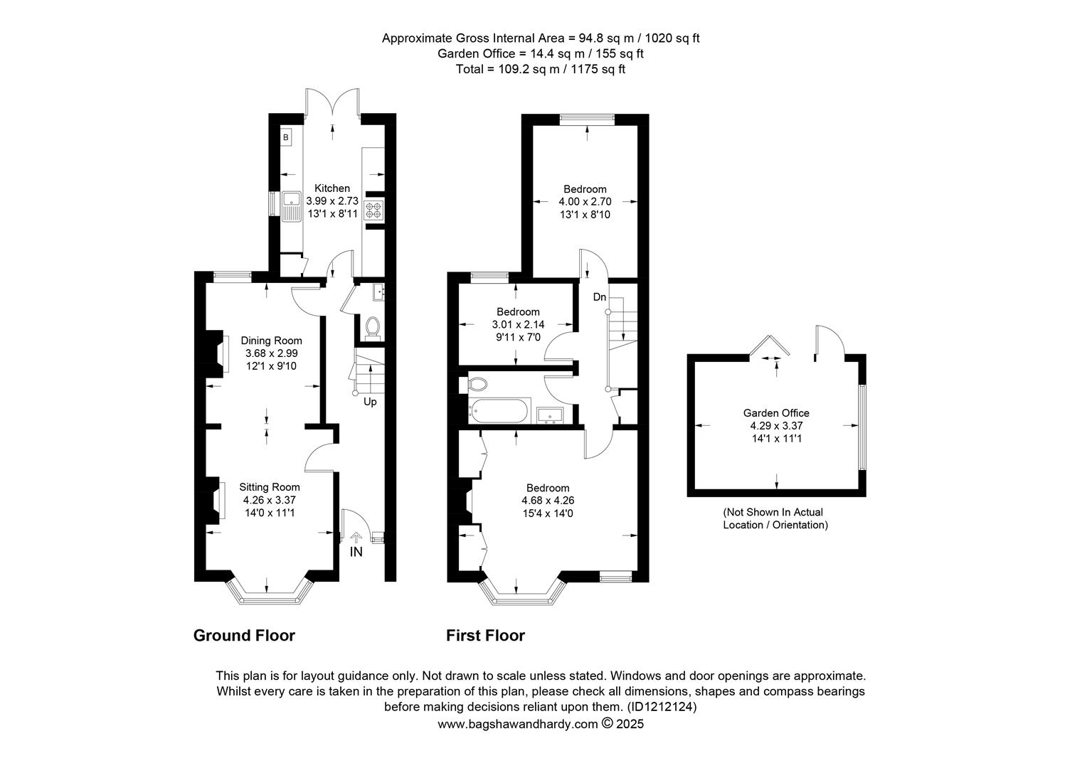 52, Upper Fairfield Road, Leatherhead floorplan