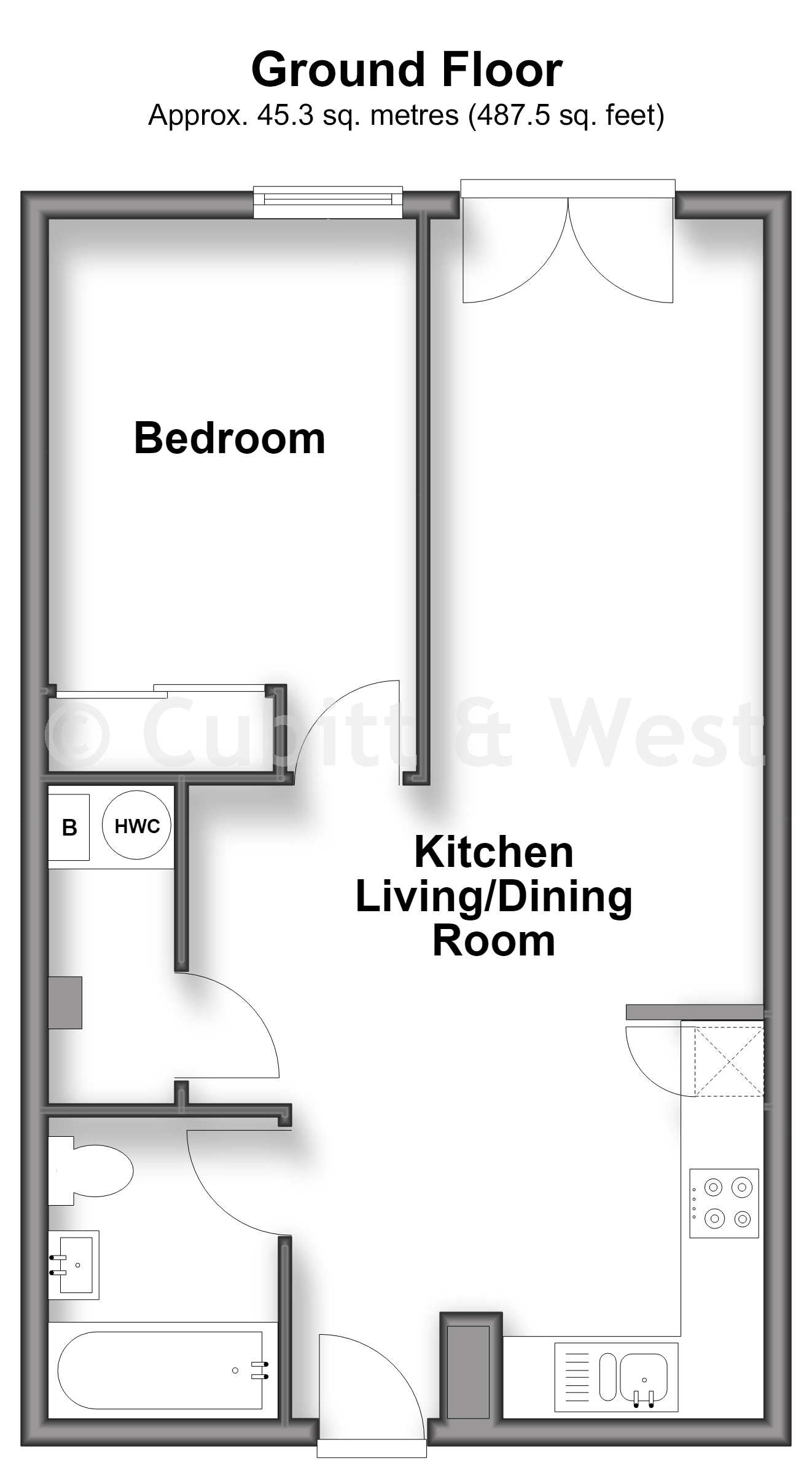 51, St. John's Road, Redhill floorplan