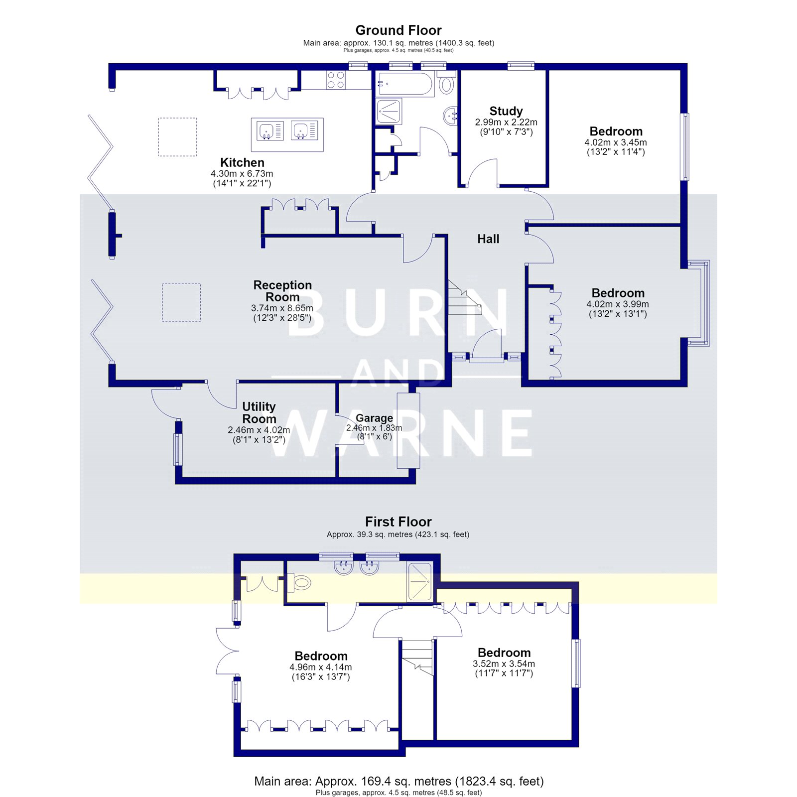 98, Hillside, Surrey floorplan