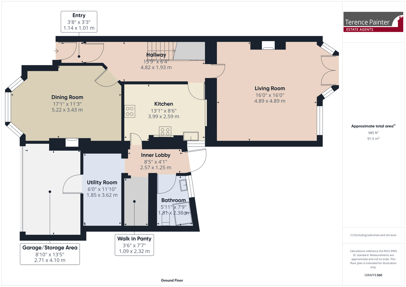 88, Gladstone Road, Broadstairs floorplan