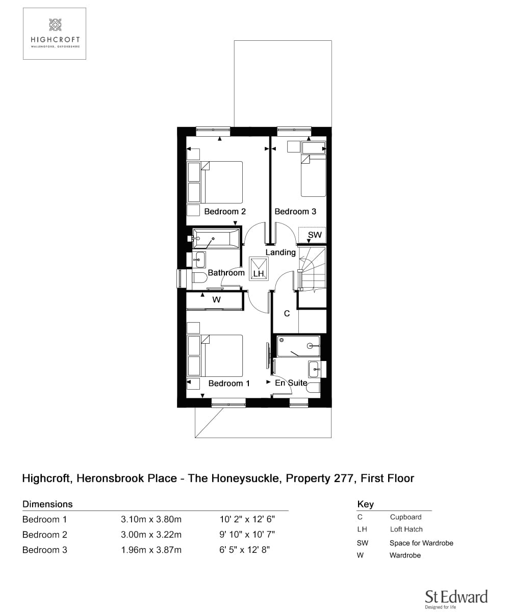 277, Wallingford, Ox10 0Fn, Wallingford floorplan