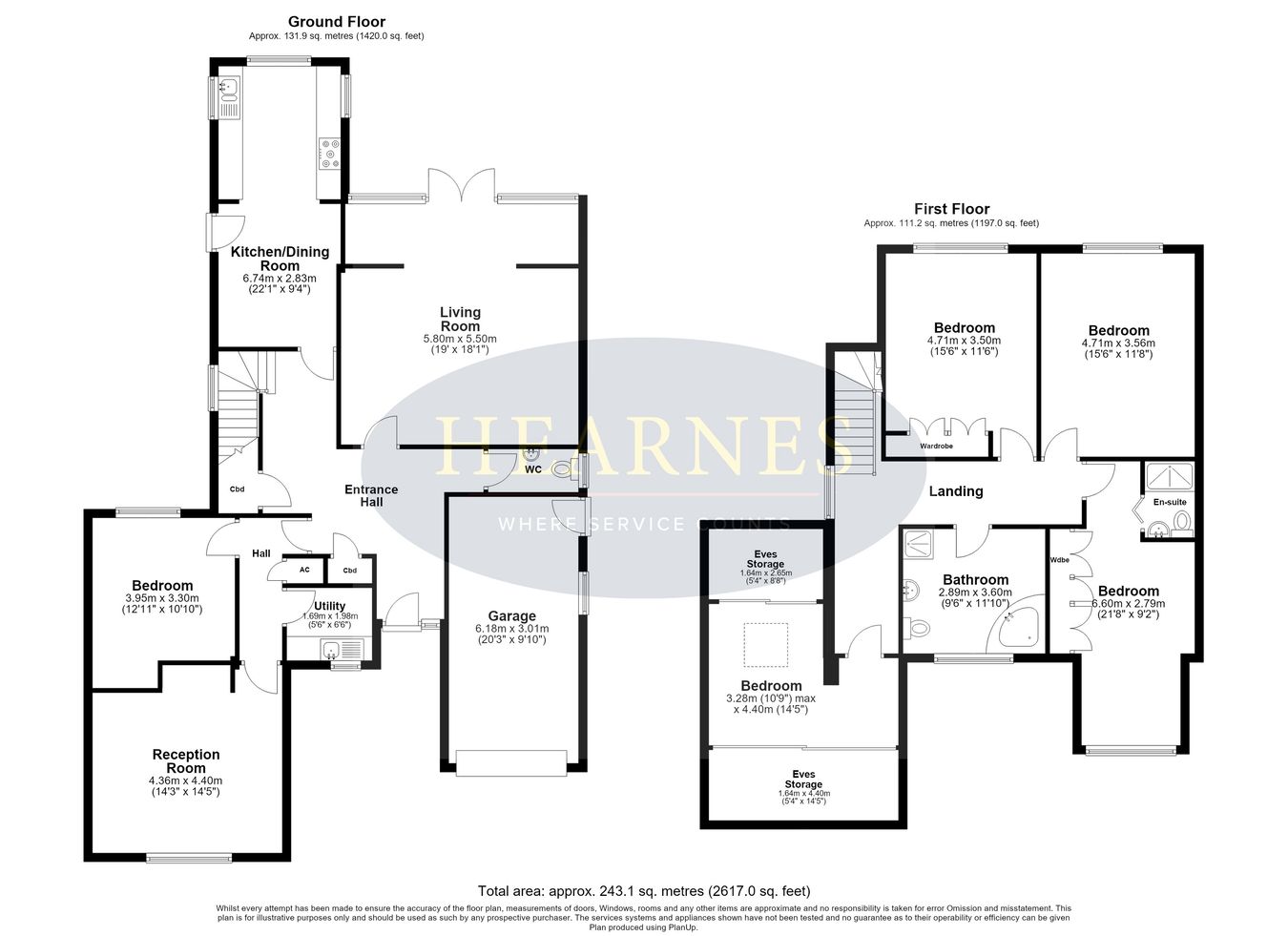 Copsewood Avenue, Bournemouth floorplan