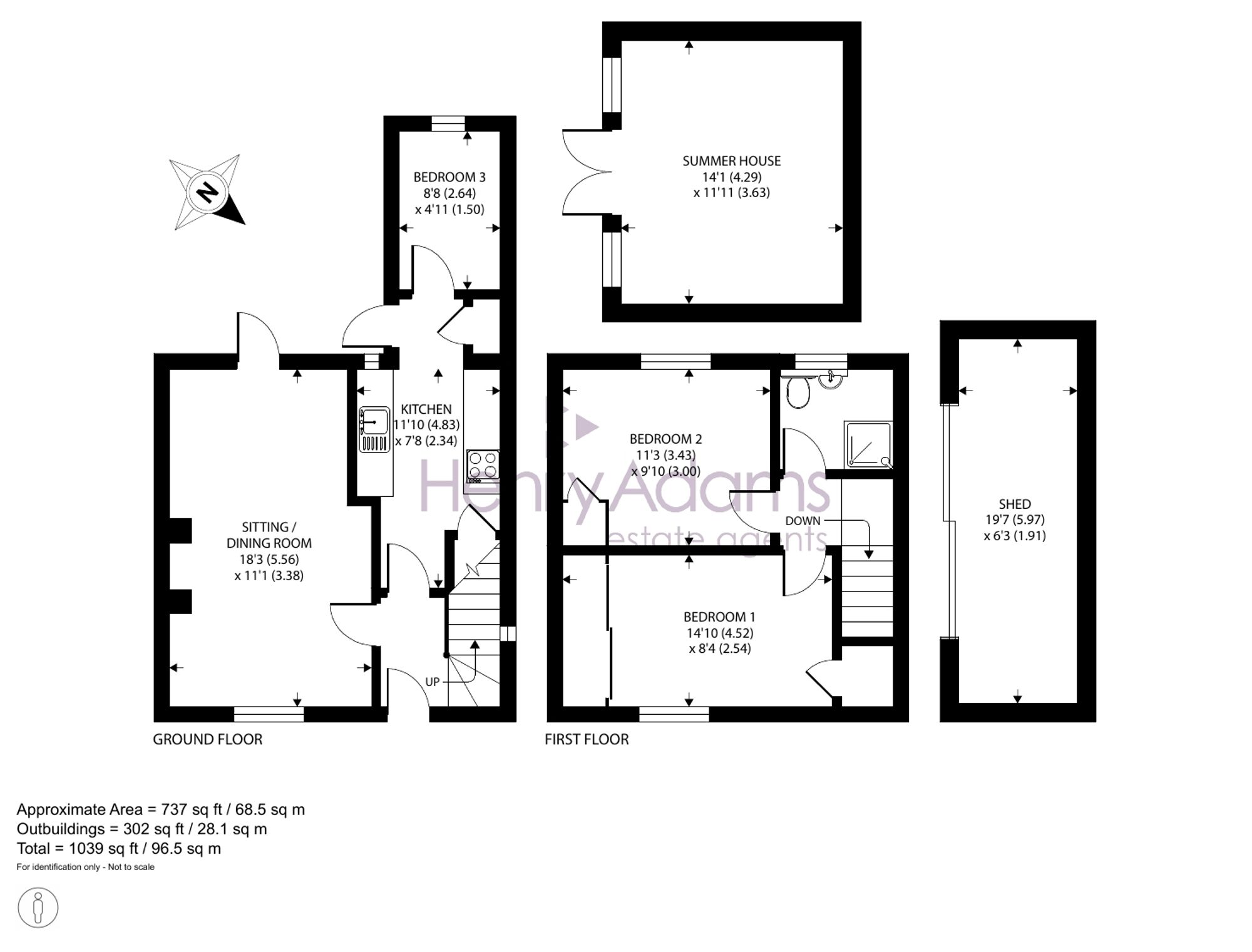 7 Summerfield Road, Chichester floorplan
