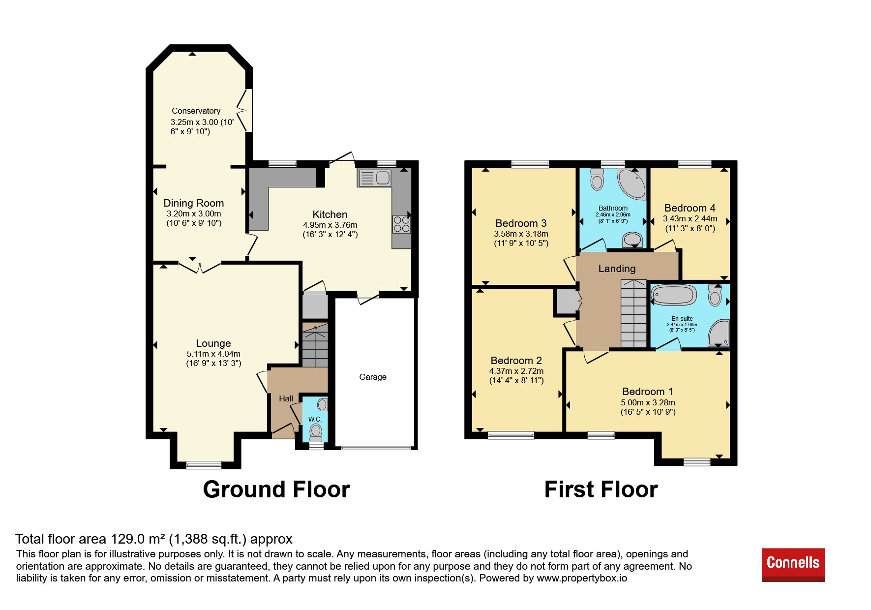 5, Lorimer Close, Luton floorplan