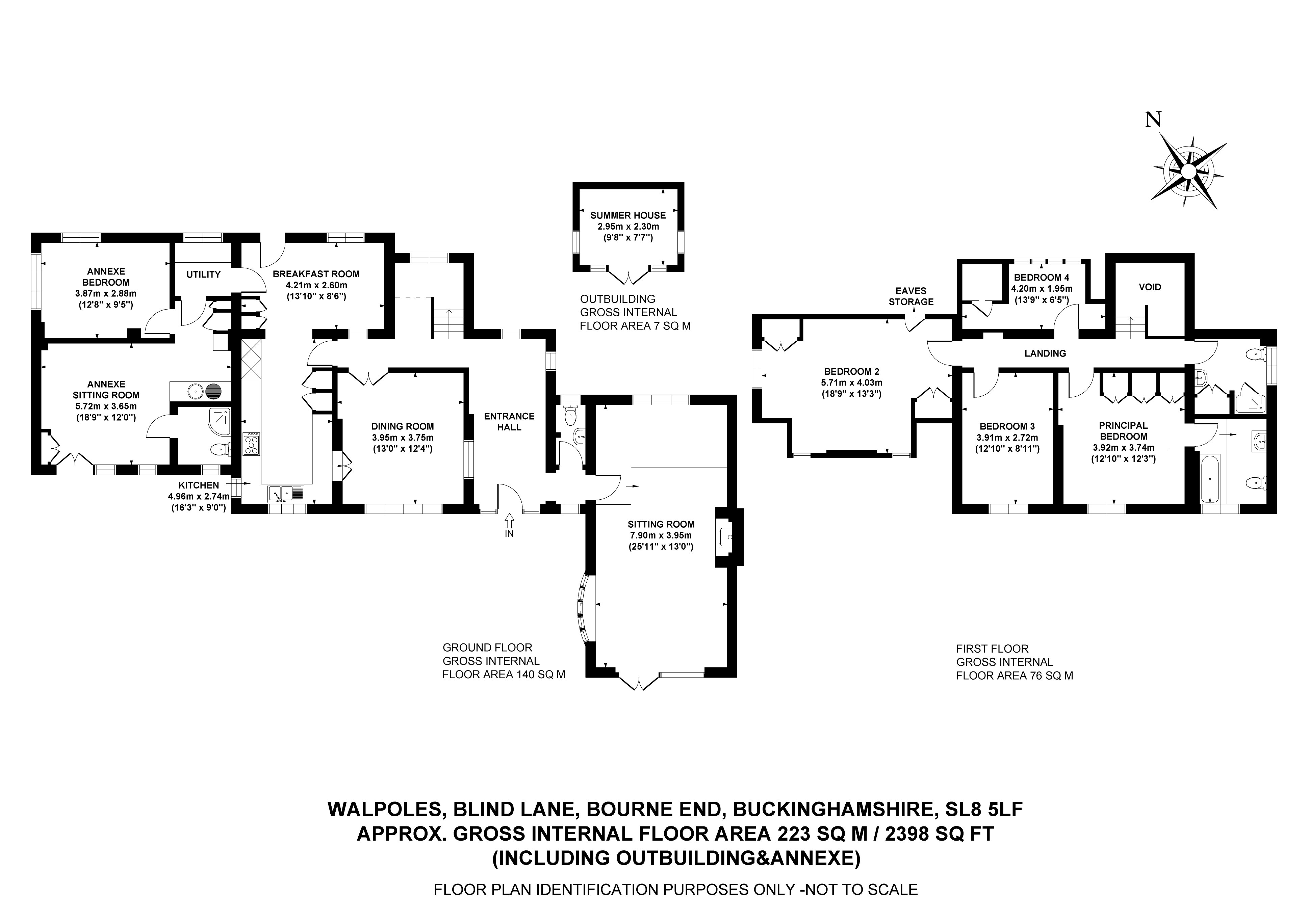 Walpoles,, Blind Lane, Buckinghamshire floorplan