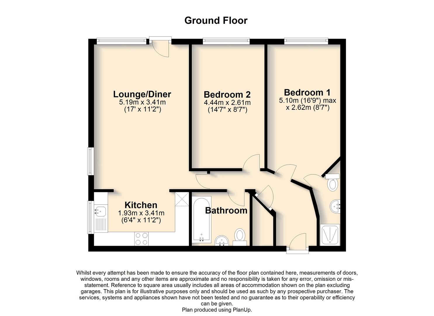 2 Bedrooms  for sale in Millward Drive, Bletchley, Milton Keynes MK2