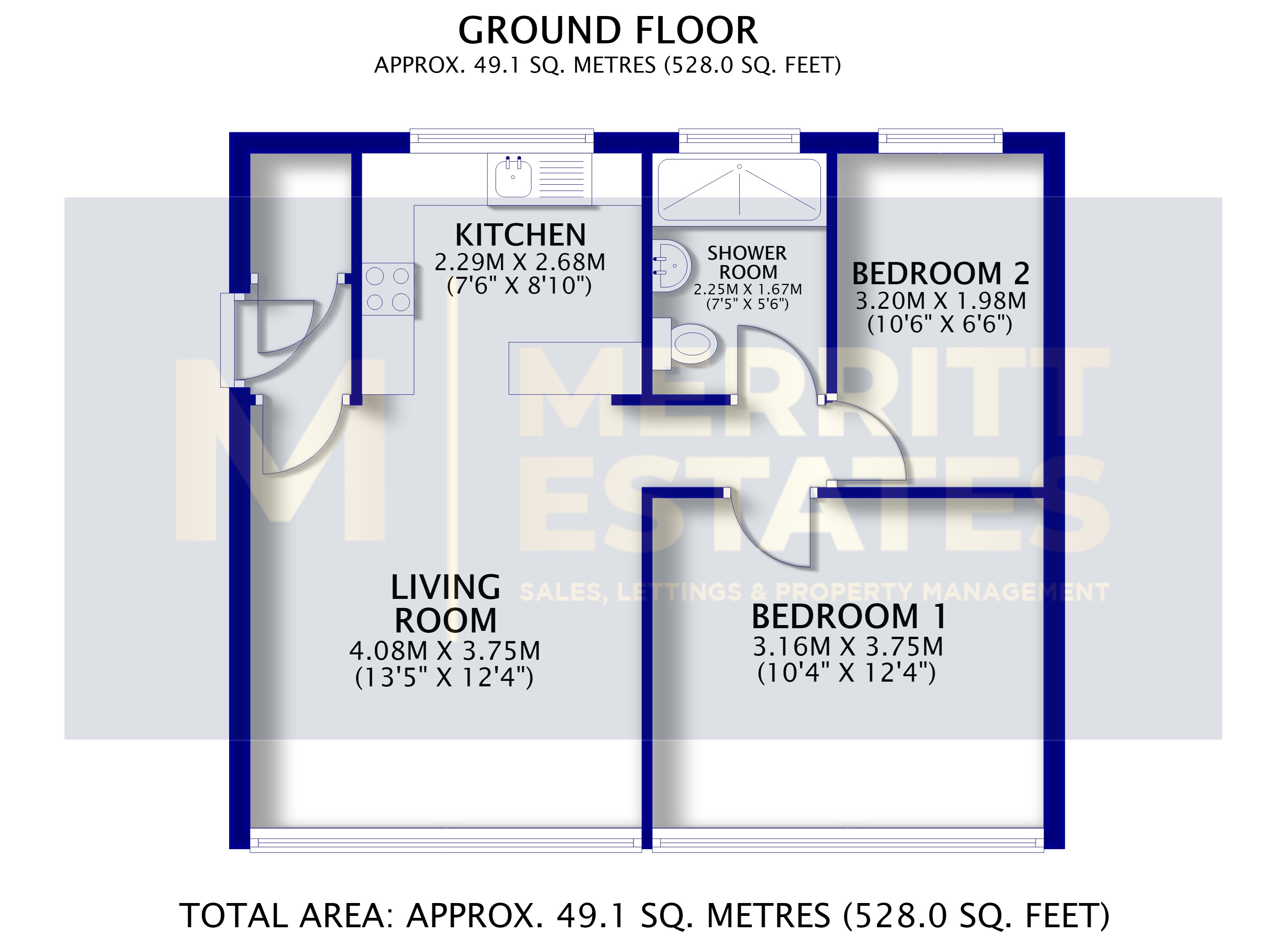 7, Alwyn Court, Nottingham floorplan